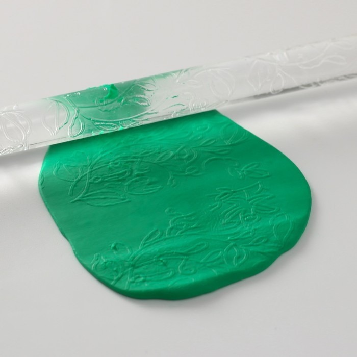 Скалка для творчества акрил Скалка для творчества акрил "Полевой цветок" 16х1 см