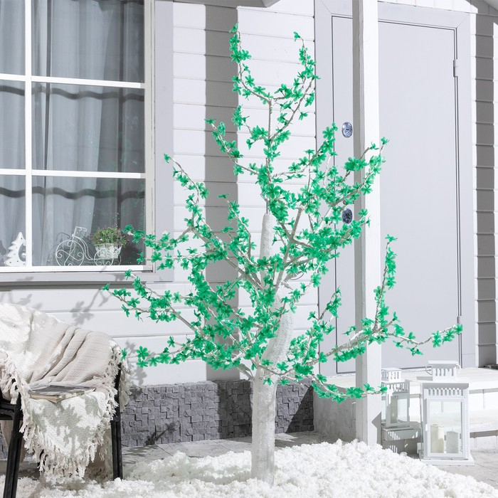 Светодиодное дерево «Акриловое» 1.8 м, 768 LED, постоянное свечение, 220 В, свечение зелёное Светодиодное дерево «Акриловое» 1.8 м, 768 LED, постоянное свечение, 220 В, свечение зелёное