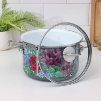 Кастрюля эмалированная цилиндрическая Catalina, 4 л, индукция