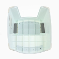 Подставка детская с прорезинеными ступеньками, 36х33х25см, цвет белый/серый Подставка детская с прорезинеными ступеньками, 36х33х25см, цвет белый/серый