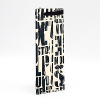 Пакет подарочный под бутылку,"Текстура",13 &times; 32 &times; 11,3 см