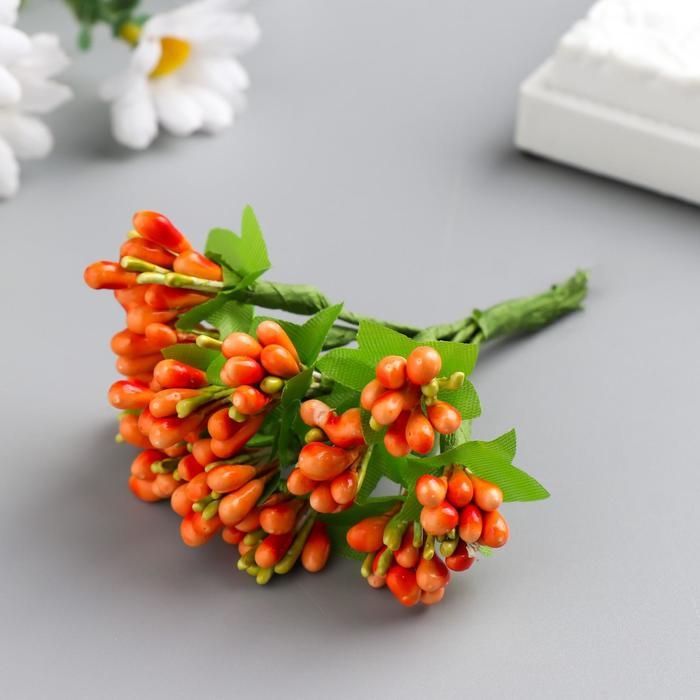 Декор для творчества Декор для творчества " Цветы" МИКС 9 см (1 набор=1 букету) в букете 12 цветов