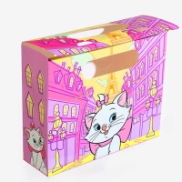 Пакет-коробка, Коты аристократы, 24х20х7 см Пакет-коробка, Коты аристократы, 24х20х7 см