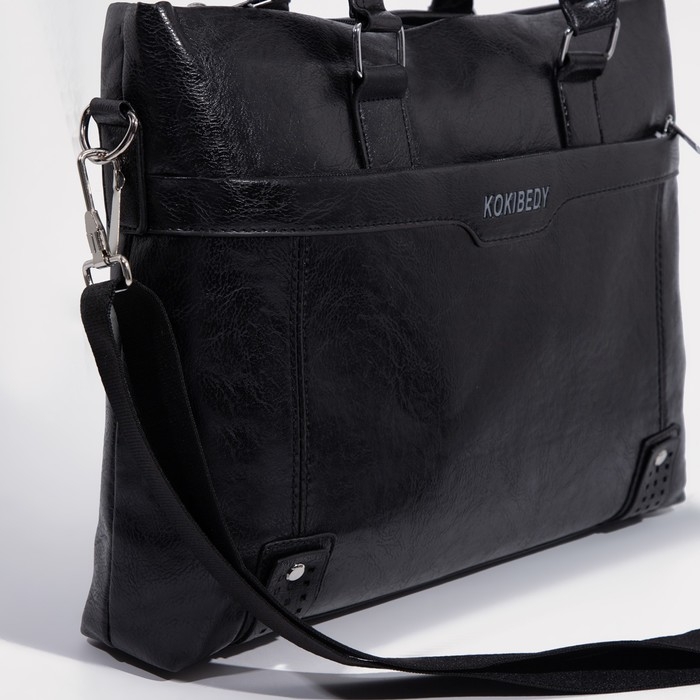 Сумка мужская, цвет чёрный