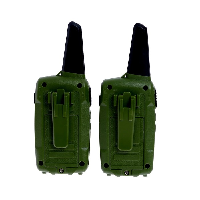 Игровой набор с рациями &laquo;Опасная миссия&raquo;, радиус действия 300 м, в наборе: 2 рации, бинокль, компас, работает от батареек