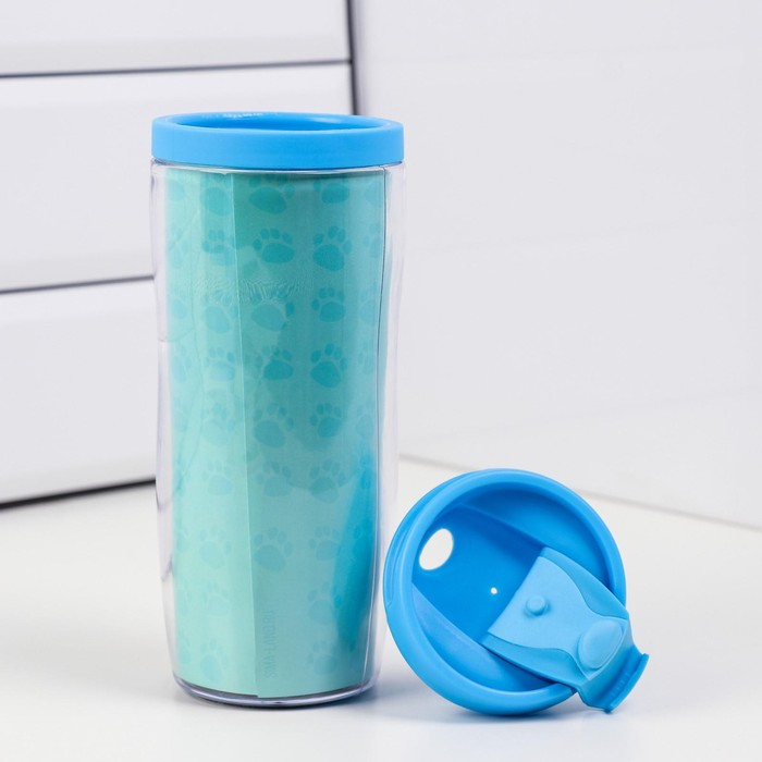 Подарочный набор &laquo;Люблю чай, вкусняшки&raquo;: термостакан 350 мл, ланч-бокс 500 мл