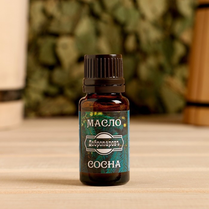 Эфирное масло Эфирное масло "Сосна" в коробке с подвесом 15 мл "Добропаровъ"