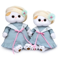 Мягкая игрушка &laquo;Ли-Ли в морском платье и вязаном берете&raquo;, 24 см