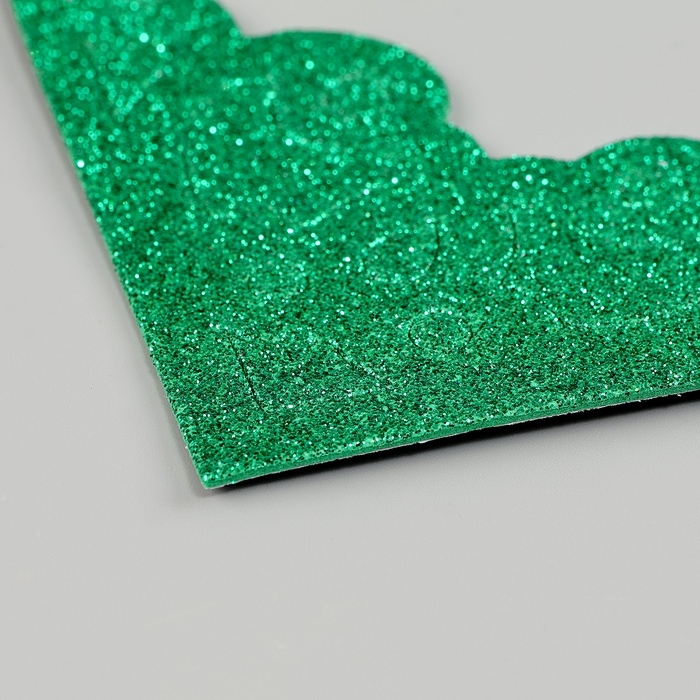 Набор украшений из EVA на клеевой основе Набор украшений из EVA на клеевой основе "Уголок", 4 шт. цвет МИКС