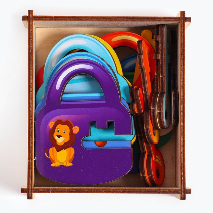 Игра &laquo;Ключики-замочки. Животные&raquo;