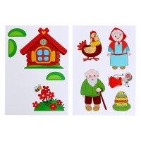 3D конструктор &laquo;Народные сказки, курочка ряба&raquo;