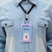 Чехол для бейджа с ушками Good boy, 7 х 12 см Чехол для бейджа с ушками Good boy, 7 х 12 см