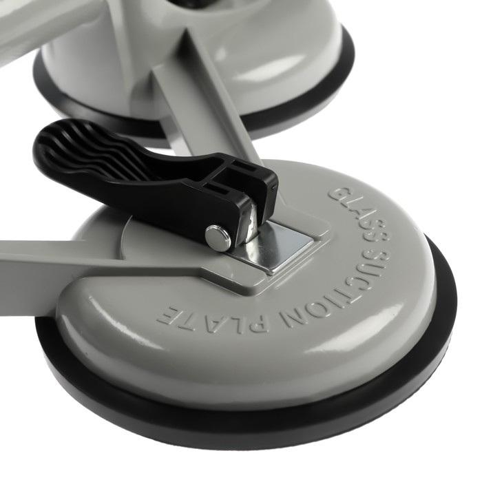 Стеклодомкрат тройной ТУНДРА, алюминиевый, 125 мм, до 100 кг Стеклодомкрат тройной ТУНДРА, алюминиевый, 125 мм, до 100 кг