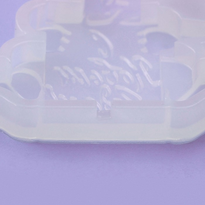 Силиконовый молд для леденцов и шоколада &laquo;С Новым годом&raquo;