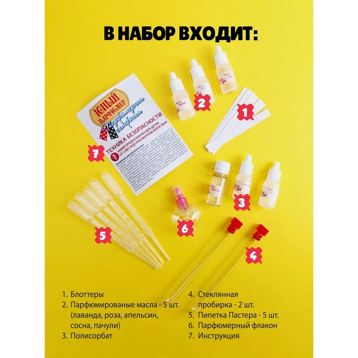 Набор для создания духов &laquo;Парфюмерная симфония. Рок-н-ролл&raquo;