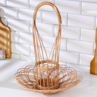 Корзина для шампанского и фруктов, 29&times;43 см, ива