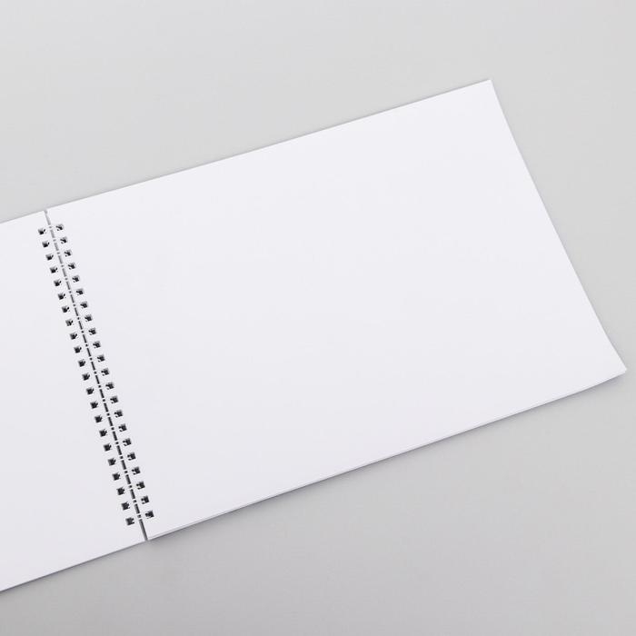 Альбом для рисования А4, 40 листов 100 г/м&sup2;, на пружине, Холодное сердце