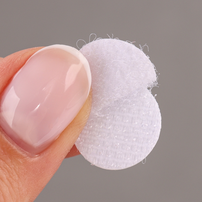 Липучка на клеевой основе &laquo;Круг&raquo;, набор 55 шт., размер 1 шт: 1,5 см