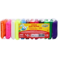 Набор лёгкого прыгающего пластилина, 12 цветов, Смешарики Набор лёгкого прыгающего пластилина, 12 цветов, Смешарики