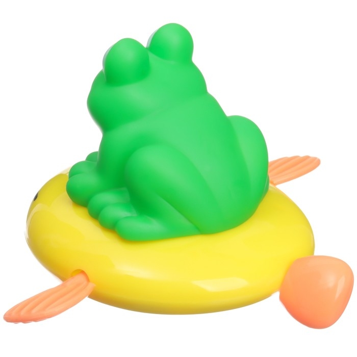 Заводная игрушка для ванны с брызгалкой &laquo;Лягушка&raquo;, Крошка Я