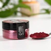 Глиттер кандурин &laquo;Бордовый&raquo; для десертов и напитков, водорастворимый, 5 г.