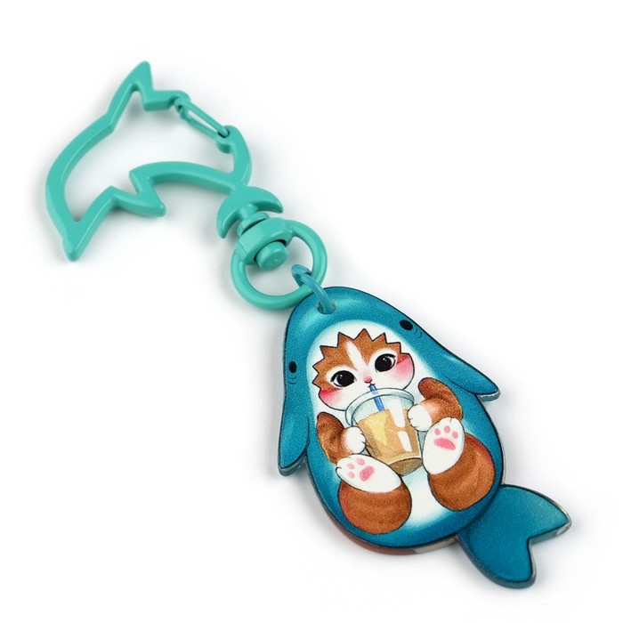 Брелок для ключей детский &laquo;Кит&raquo;, 3,5 х 10 см