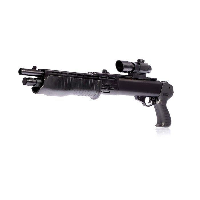 Детское оружие Дробовик пневматический &laquo;Охотник&raquo;, с лазером