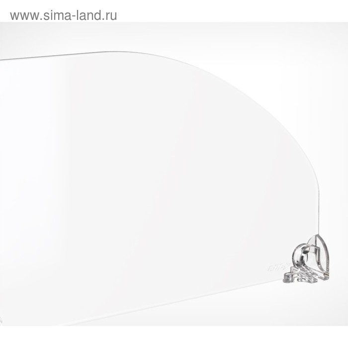 Пластиковый разделитель высотой, 285-485&times;20&times;120 мм, прозрачный