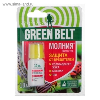 Средство Молния от насекомых-вредителей Экстра, КЭ в пакете, флакон, 10 мл Средство Молния от насекомых-вредителей Экстра, КЭ в пакете, флакон, 10 мл