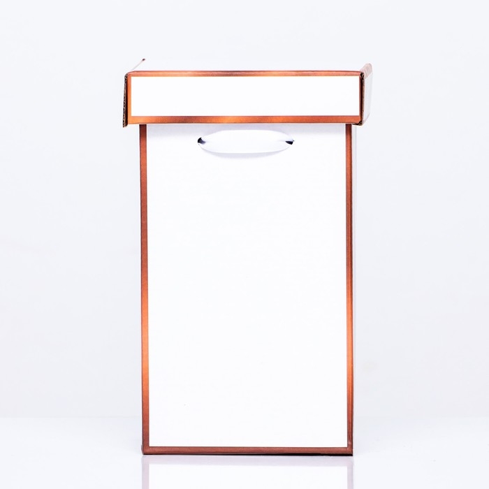 Коробка складная, золото, 10 х 18 см