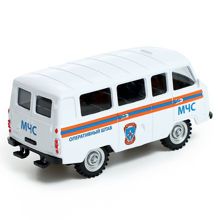 Машина металлическая &laquo;УАЗ-3962. МЧС&raquo;, инерция, 1:43
