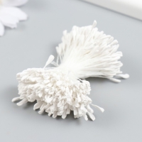 Тычинки для цветов "Белый" набор 360 шт длина 6 см Тычинки для цветов "Белый" набор 360 шт длина 6 см