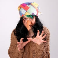 Карнавальный набор &laquo;Баба-Яга&raquo;, косынка лоскутная, парик, нос