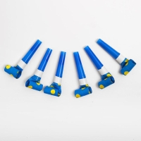 Карнавальный язычок «Горох», набор 6 шт., цвет синий Карнавальный язычок «Горох», набор 6 шт., цвет синий