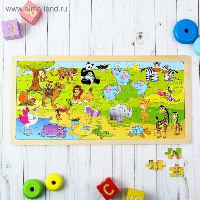 Пазл большой &laquo;Звери&raquo;