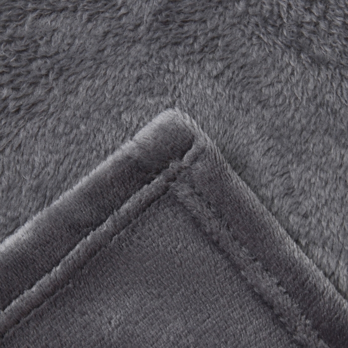 Плед с рукавами Плед с рукавами "Этель",150*200 см, 30х50 см, темно-серый, 100% п/э