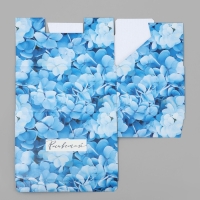 Коробка подарочная складная, упаковка, &laquo;Цветущая гортензия&raquo;, 22 х 15 х 10 см