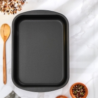 Противень &laquo;Эксперт&raquo;, 34&times;24&times;6 см, антипригарное покрытие, цвет бордовый