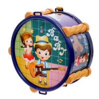 Барабан детский &laquo;Малышок&raquo;, цвета МИКС