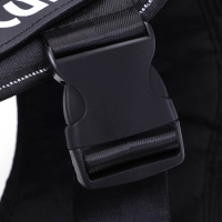 Шлейка К9 мягкая светоотражающая, размер ХL, ОГ 80-95 см, вес 30-45 кг, чёрная Шлейка К9 мягкая светоотражающая, размер ХL, ОГ 80-95 см, вес 30-45 кг, чёрная