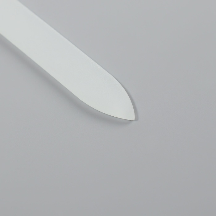 Пилка стеклянная для ногтей &laquo;Бабочки&raquo;, 14 см, в чехле, цвет МИКС