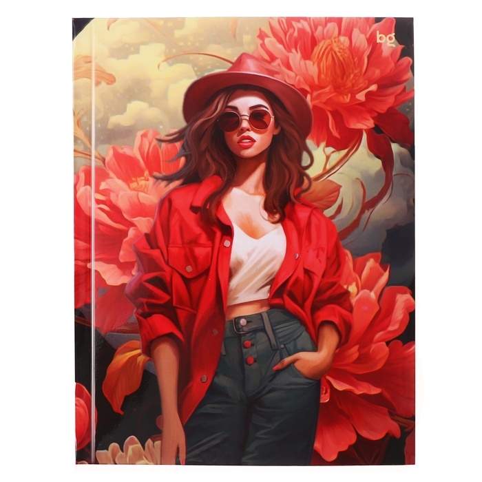 Бизнес-блокнот А5 64 листа в клетку, New look, обложка картон, глянцевая ламинация, выборочный лак, блок 60г/м2, МИКС Бизнес-блокнот А5 64 листа в клетку, New look, обложка картон, глянцевая ламинация, выборочный лак, блок 60г/м2, МИКС