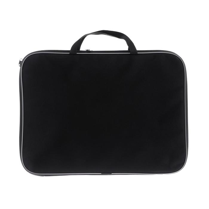 Папка для чертежей и рисунков А3, 470 х 350 х 20 мм, с ручками, текстильная, Calligrata "Динозаврики"