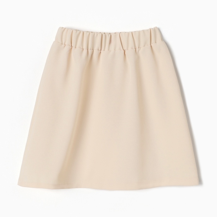 Юбка для девочки MINAKU, цвет бежевый, рост 128 см