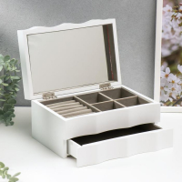 Шкатулка дерево "Комод волна" 24х11,5х16,5 см Шкатулка дерево "Комод волна" 24х11,5х16,5 см