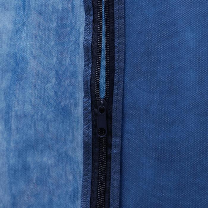 Чехол для одежды, 60&times;120 см, спанбонд, цвет синий