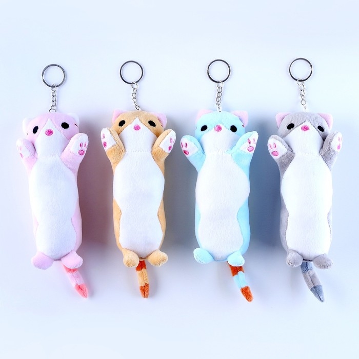 Брелок «Котик», 15 см, цвета МИКС Брелок «Котик», 15 см, цвета МИКС