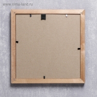 Фоторамка сосна с20 махагон 20х20 см (пластиковый экран)