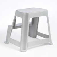 Табурет-стремянка 430х440х470 мм, серый