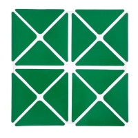 Развивающая игра &laquo;Квадрат Воскобовича&raquo;, 2 цвета